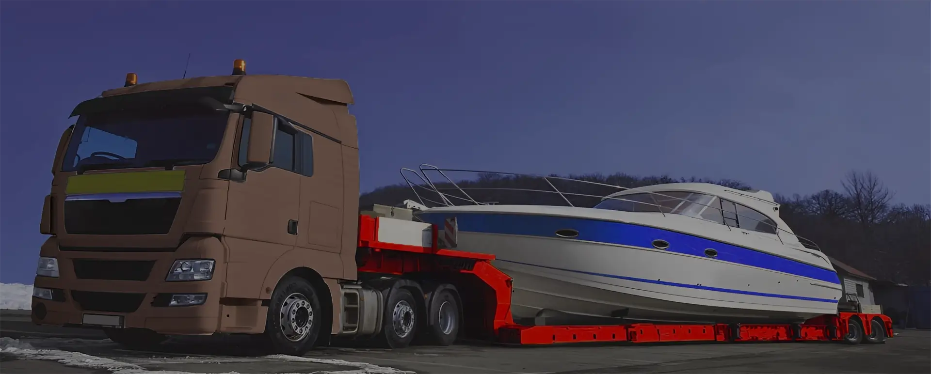 Получить низкую стоимость на перевозку катеров и лодок длинной от 7 метров по России из Прогресса от транспортной компании